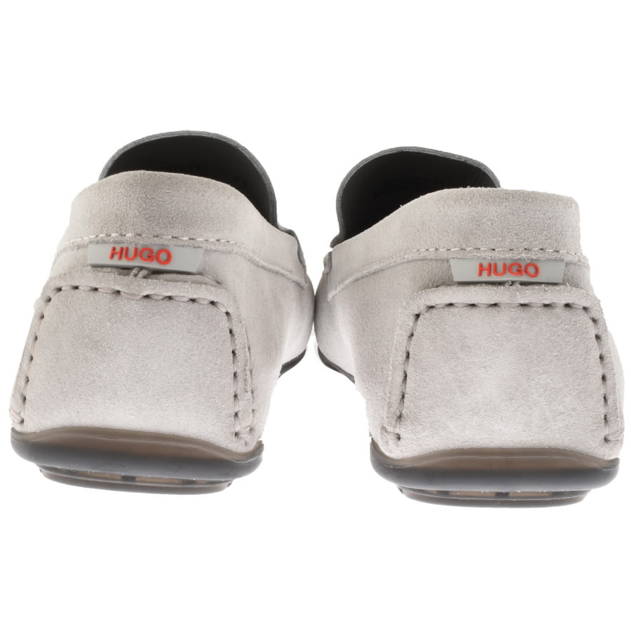 Alternative Image for ProductHUGO Dandy Driver Suede Shoes Grey2